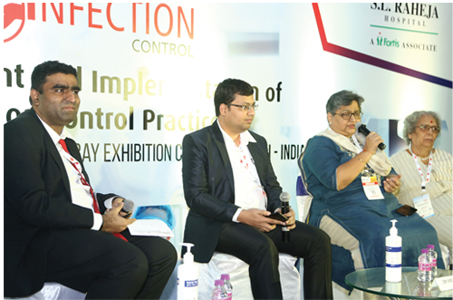 LtoR: Dr Dhruv K Mamtora, Dr Mehul Panchal, Dr Ami Varaiya and Dr Ashto Mathur